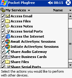 Pocket Plugfree services