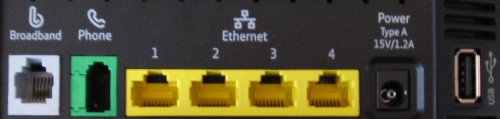 BT Home Hub 2.0 Rear