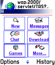 GPRS browsing on a 7650