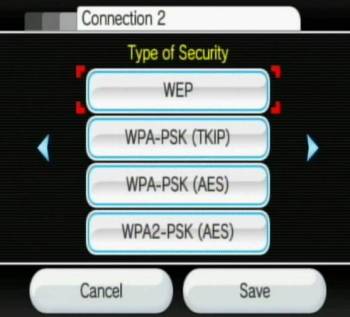 Select Security type