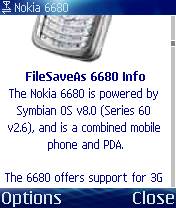 Browsing on a 6680
