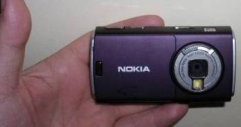 Rear of Nokia N95