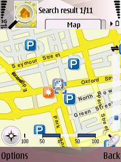 N95 Maps application