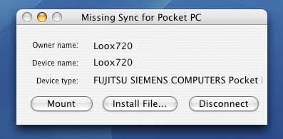 Missing Sync for Pocket PC