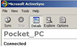 Portable Microsoft ActiveSync v4.5 - PocketPC (PPC)