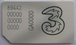 3 SIM card