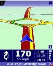 Navigating with TomTom