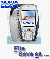 Nokia 6600 screenshot