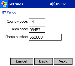 Phone number