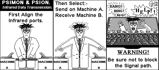 Psion and Simon Comic Strip