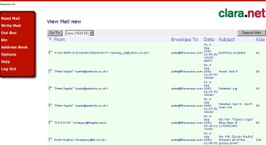 Clara Webmail