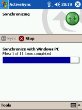 Wireless sync