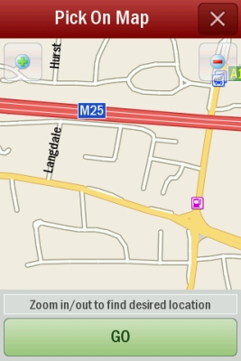 2D Map Screen