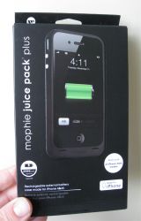 Mophie Juice Pack, in its packaging