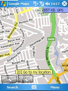 Google Maps Screenshot 1