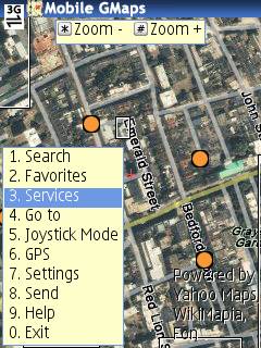 Mobile GMaps Screenshot 2