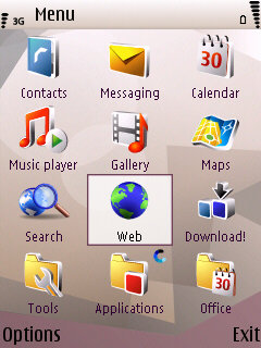 N95 Main Menu