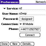 Network settings