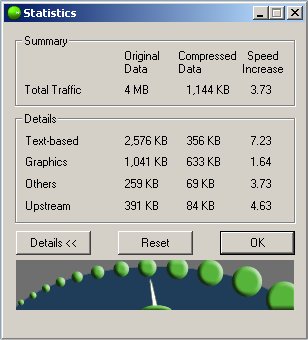 OnSpeed statistics screen