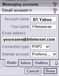 Email setup - basic