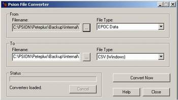 Psion File Converter