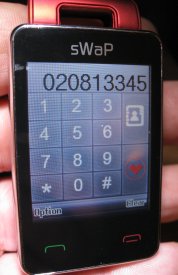 SWAP Nova Dial Screen