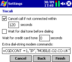 GPRS - Modem Strings