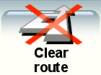 TomTom Clear Route icon