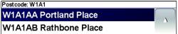 TomTom Postcodes