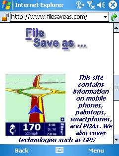 Windows Mobile Web